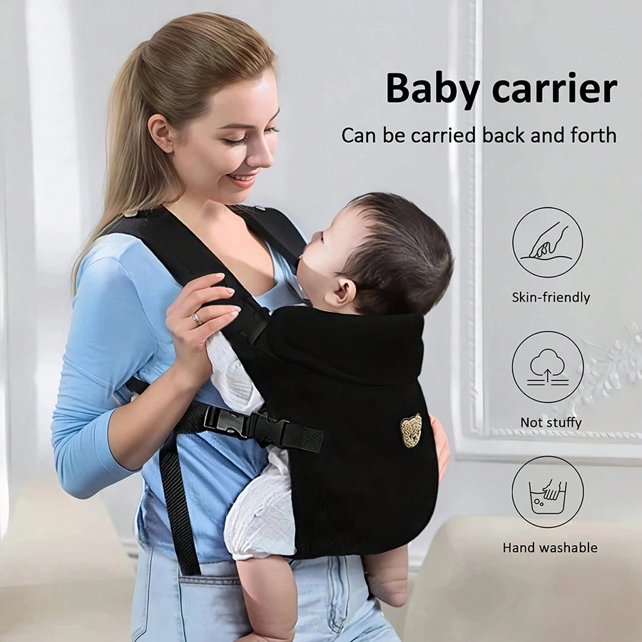 4-in-1 Ergonomic Baby Carrier with Adjustable Straps