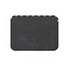 Black magnetic car window sunshades with a foldable mesh design.