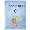 Classic Vintage Leather Passport Holder with Card Slots