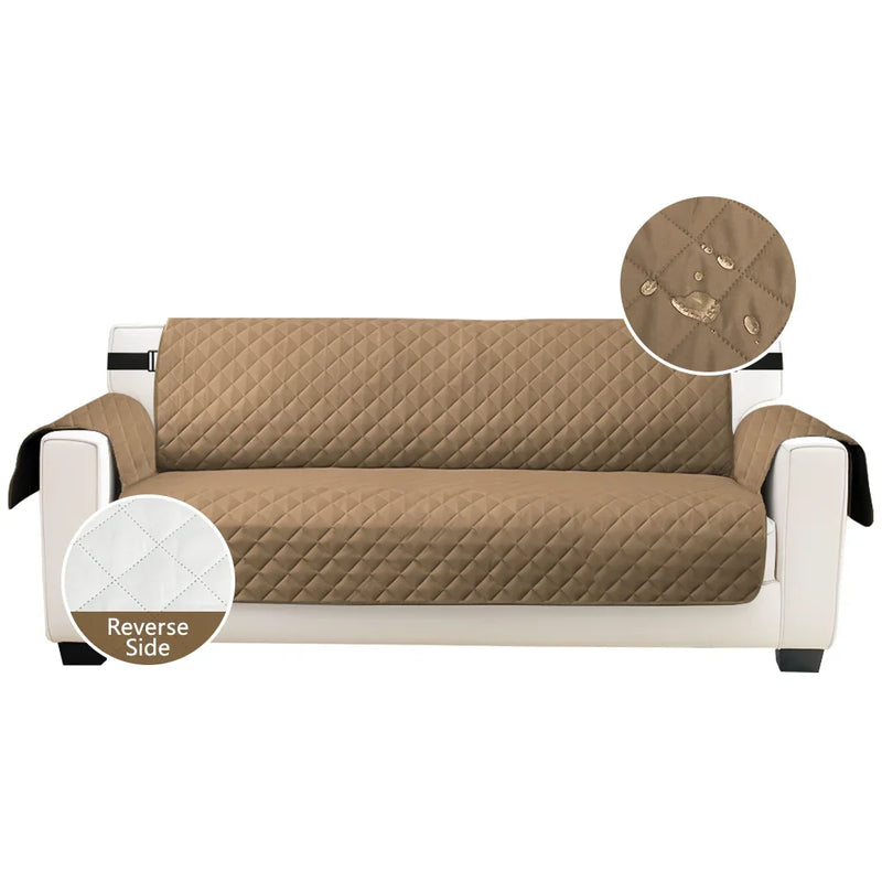 Waterproof Sofa Slipcover with Non-Slip Grip