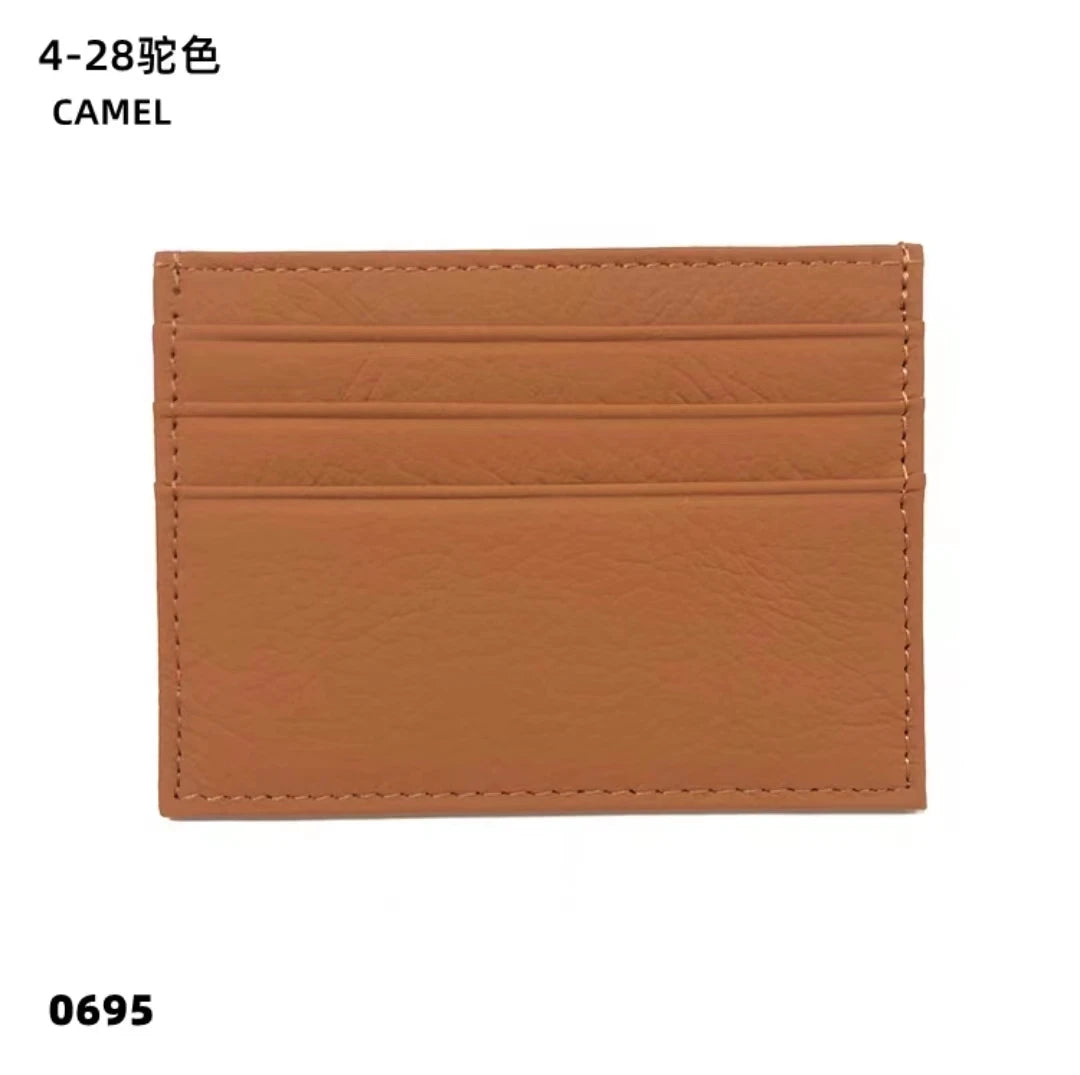 Genuine Leather Credit Card Holder – Slim ID & Card Case
