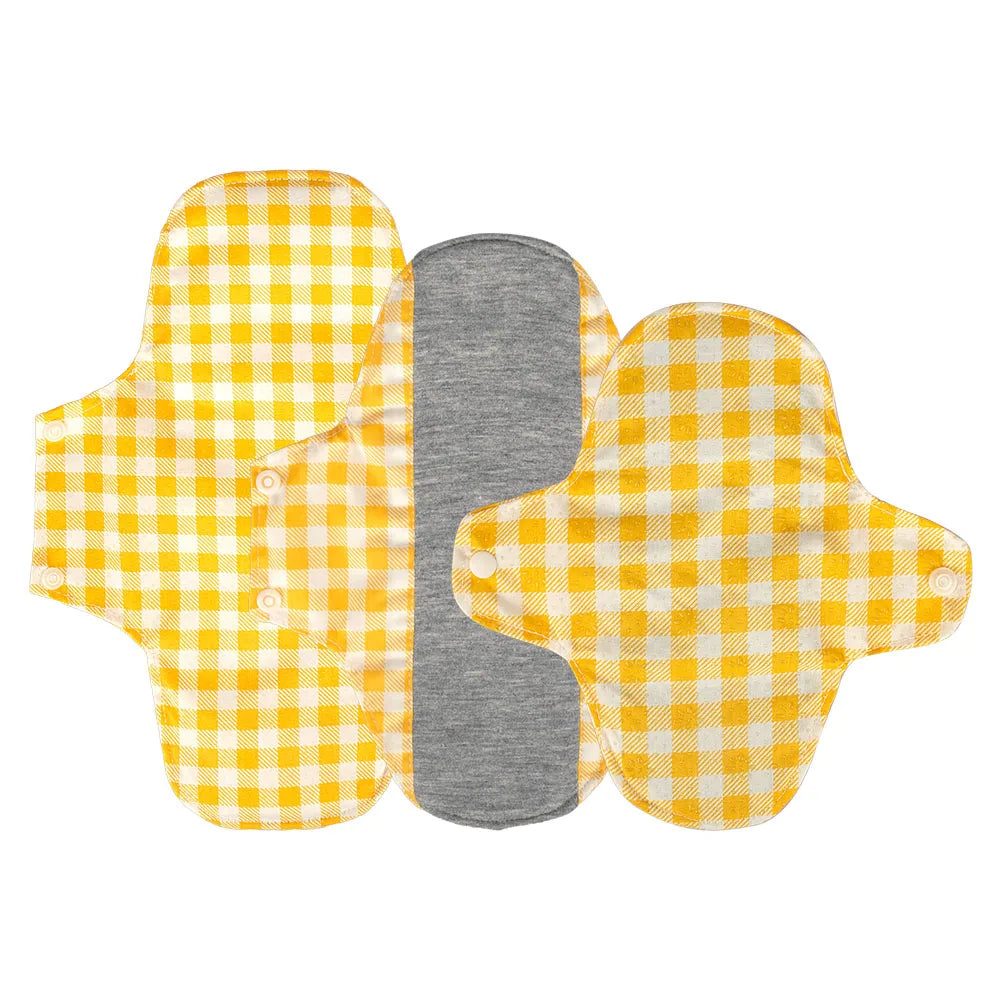 Reusable Graphene Sanitary Pads – 3-Pack (18cm, 23cm, 28cm)