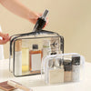 Clear PVC Toiletry Bag with Secure Zipper