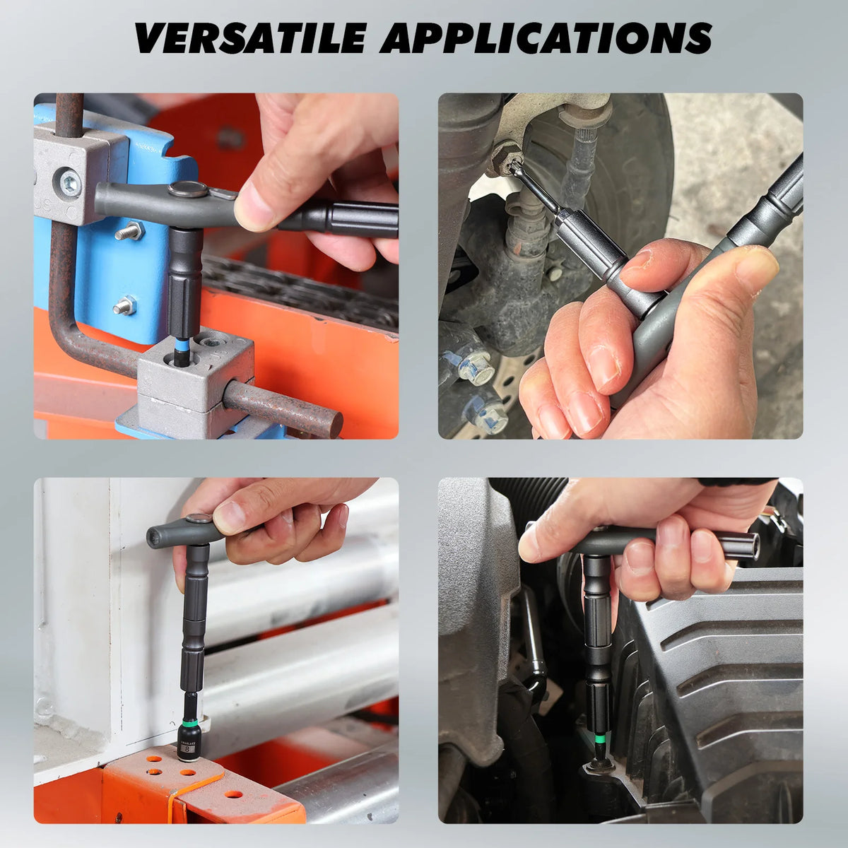 46-in-1 Magnetic Ratchet Screwdriver Set with Case