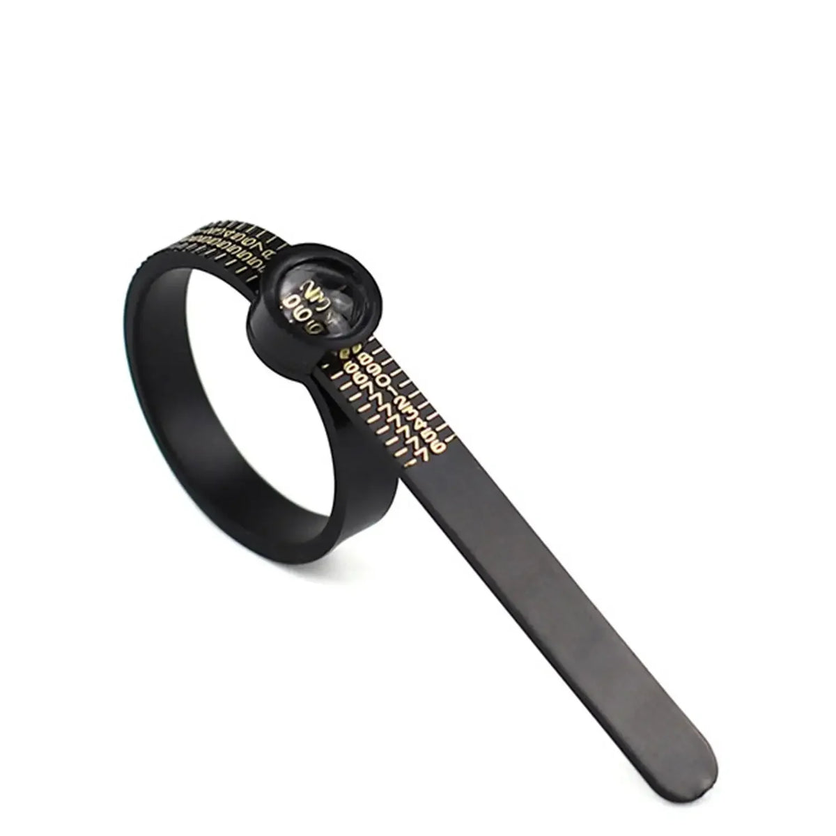 Adjustable Ring Sizing Gauge with Magnifier