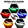 Motorcycle Front Side Spoiler Winglets with LED Light