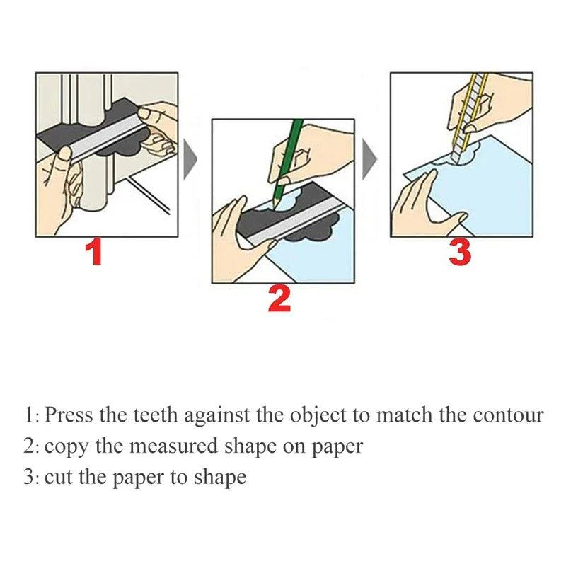 Contour Gauge Profile Duplicator