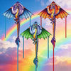 Vibrant 140cm Dragon Kite for Adults with 100m Line
