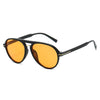 Retro Double-Beam Pilot Sunglasses