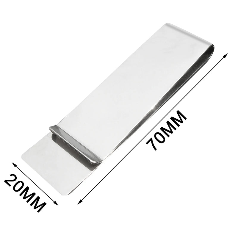 Slim Stainless Steel Money Clip