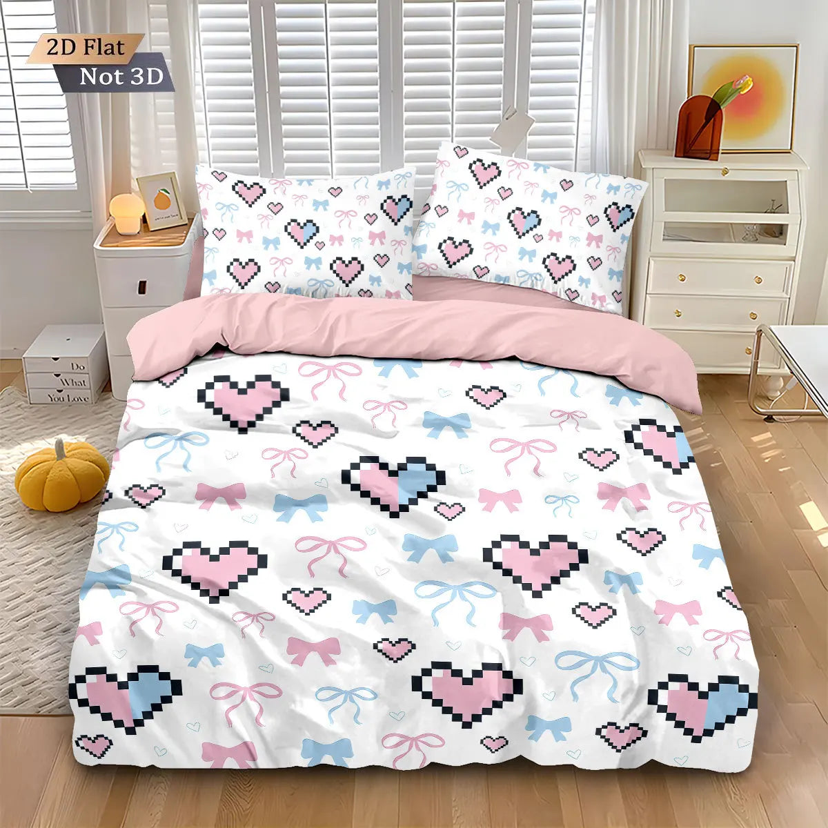 Kawaii Duvet Cover Set with Matching Pillowcases