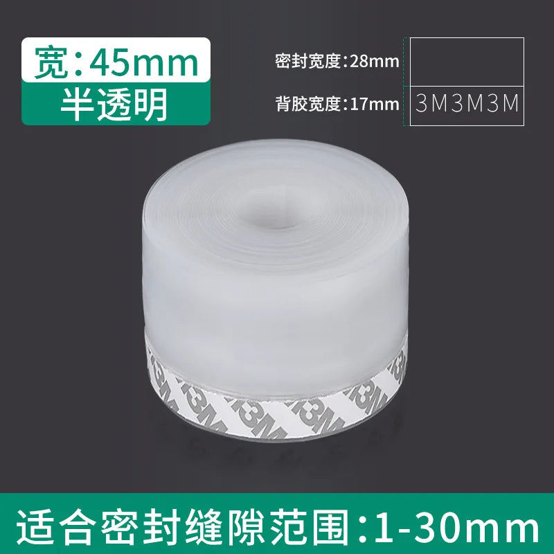 Self-Adhesive Weather Stripping Seal Tape for Doors and Windows
