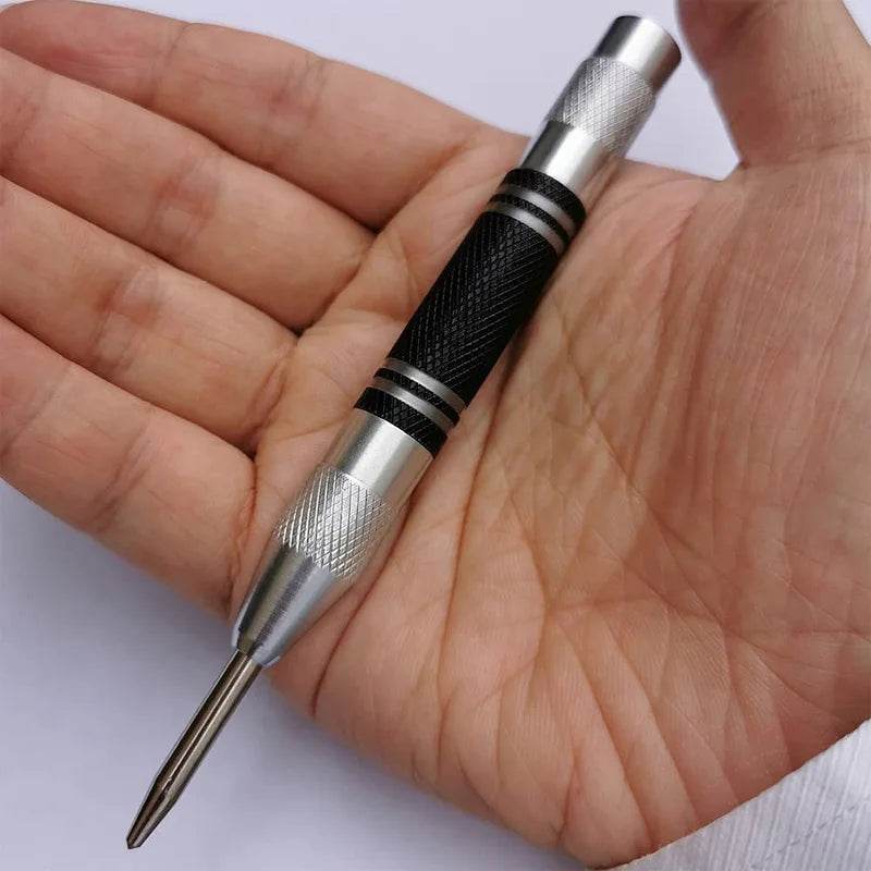 Automatic Center Punch for Precision Marking on Metal, Wood & More