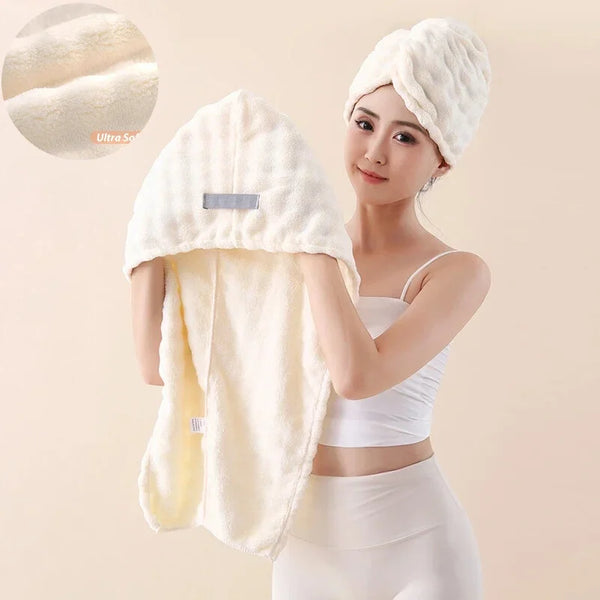 Microfiber Hair Drying Towel Wrap for Women