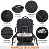 Expandable Travel Backpack with 4 Packing Cubes