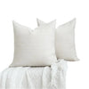 Chenille Knitted Throw Pillow Covers (Set of 2) – Soft Solid Color Cushion Cases for Sofa, Chair, and Car