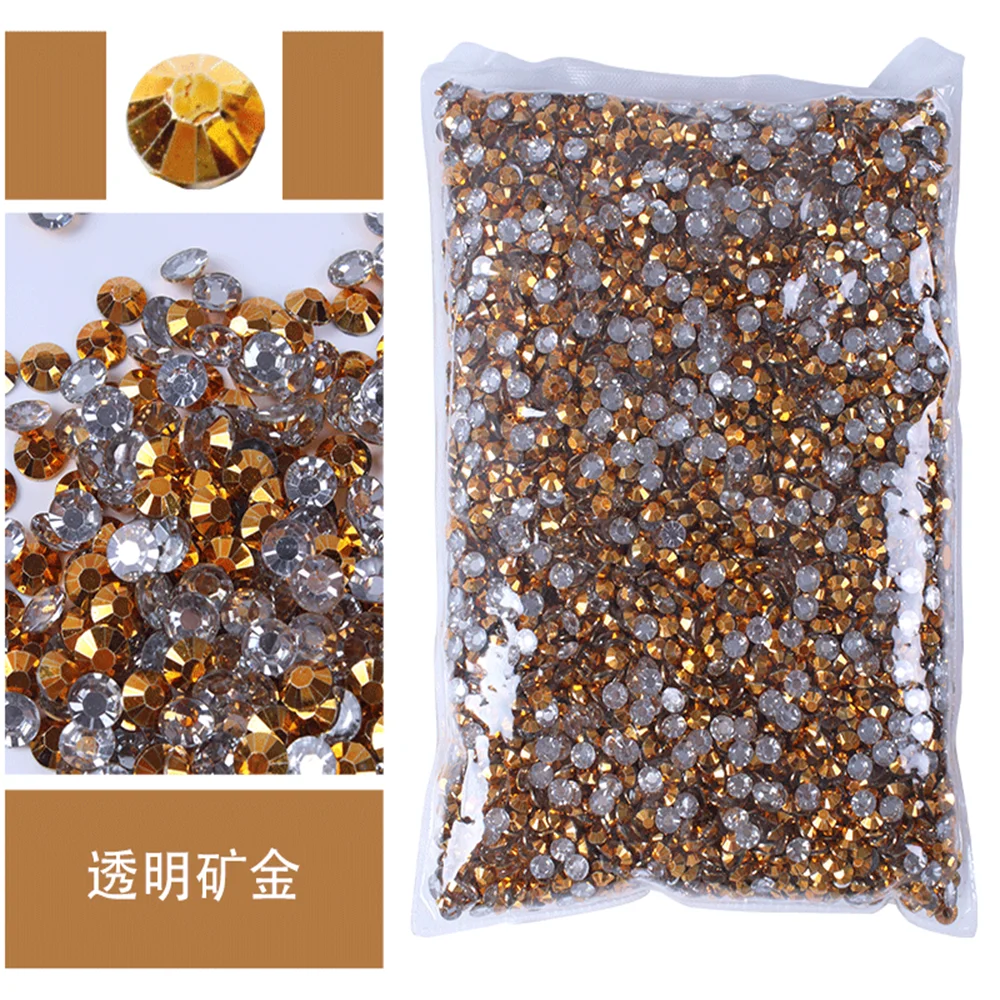 Jelly AB Flatback Resin Rhinestones (2-6mm)
