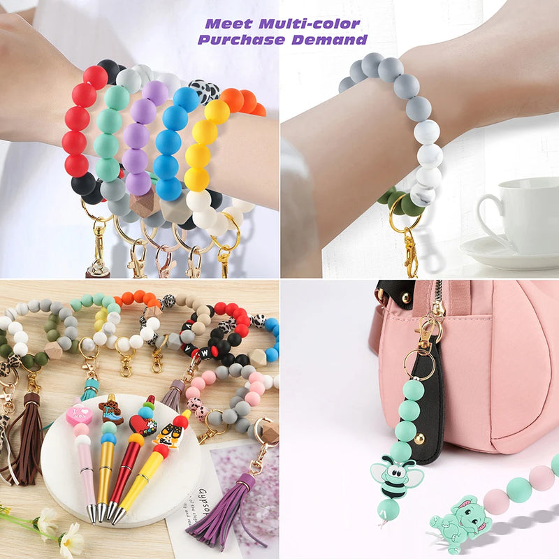 Cartoon Animal Silicone Focal Beads for Jewelry Making