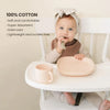 100% Cotton Muslin Baby Bibs with Adjustable Snaps – Multi-Use Drool & Burp Cloths (10/20/30 Pack)