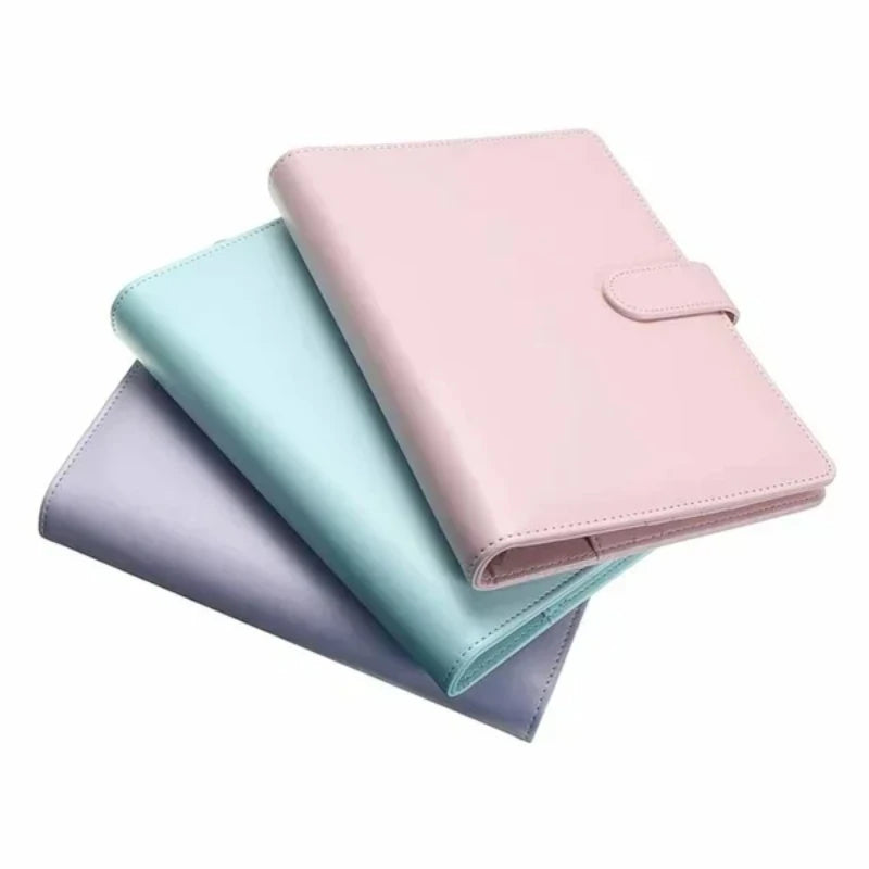 Premium wiederbefüllbares Leder-Notizbuch-Organizer