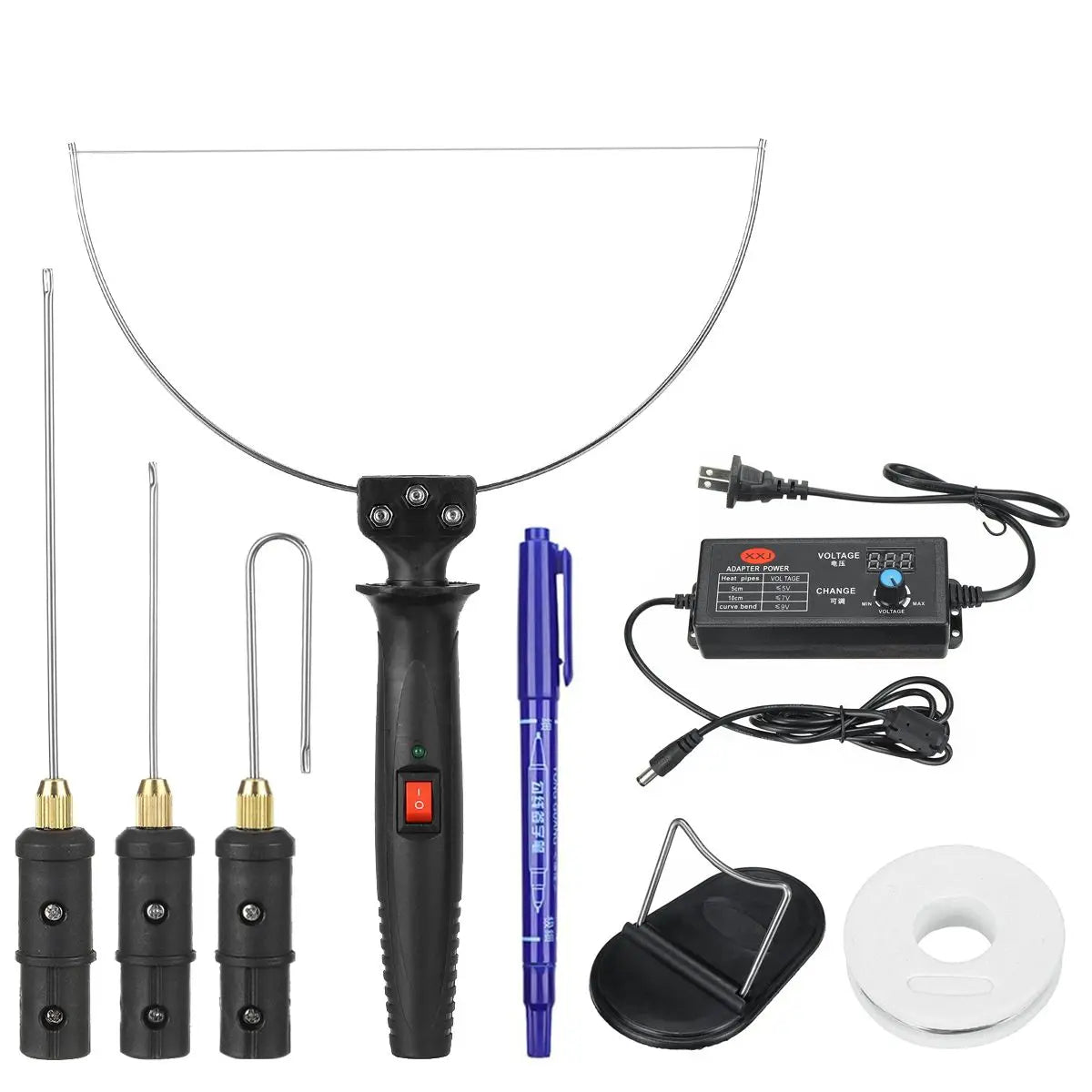 3-in-1 Electric Styrofoam Cutting Tool Kit with Adjustable Temperature