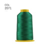 High-Tenacity Polyester Embroidery Thread (120D/2, 40wt) for Home & Industrial Machines