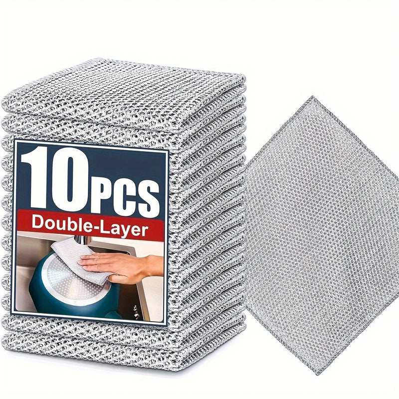 Heavy-Duty Microfiber Cleaning Cloths