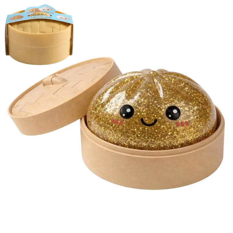 Glitter Dumpling Squishy Stress Relief Toy