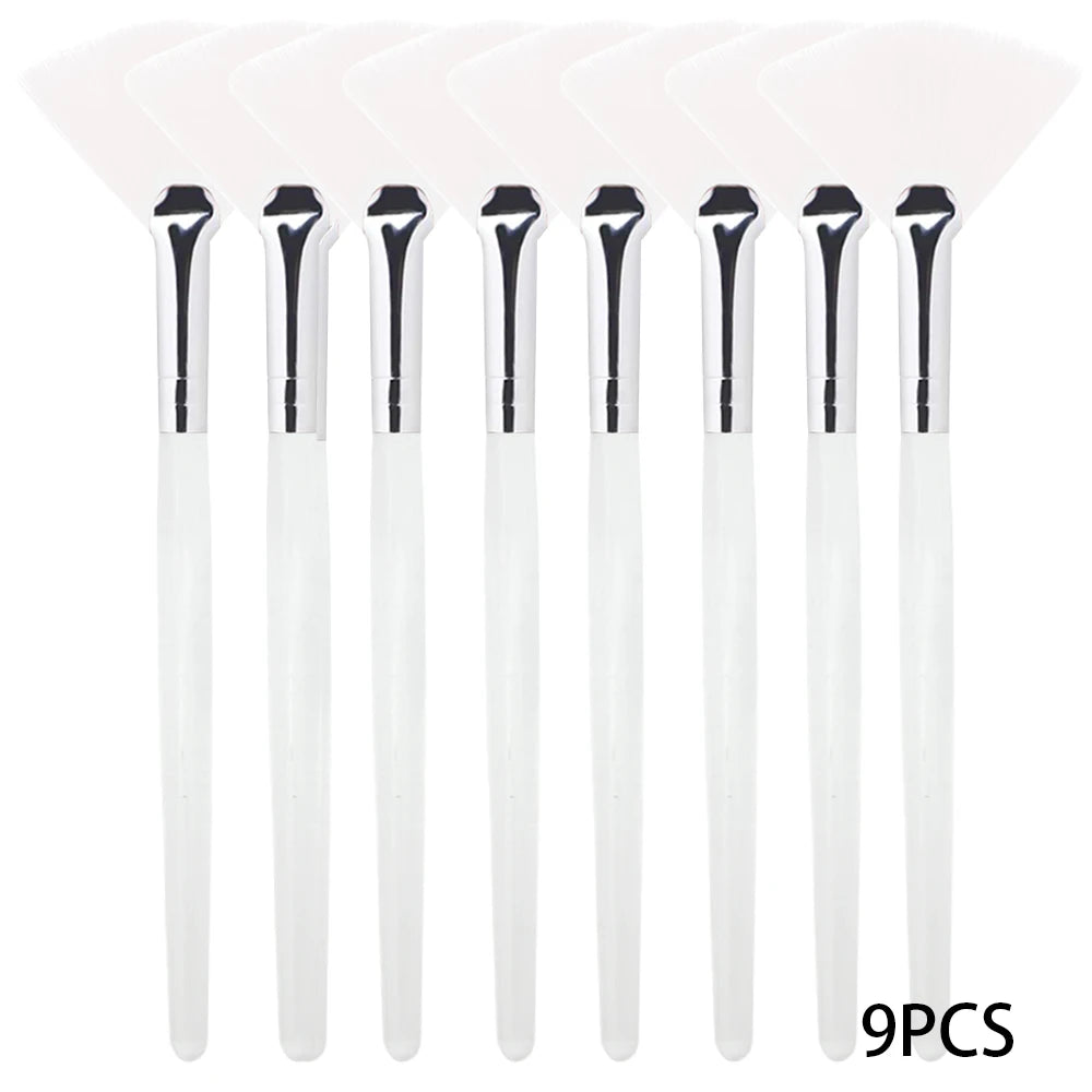 Soft Facial Mask Brushes Set for Smooth, Even Application