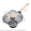 4-Hole Nonstick Omelet Pan with Lid