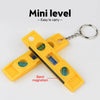 Mini Keychain Bubble Level with Magnetic Base