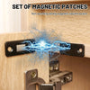 Invisible Magnetic Cabinet Door Catch with Adhesive Mounting