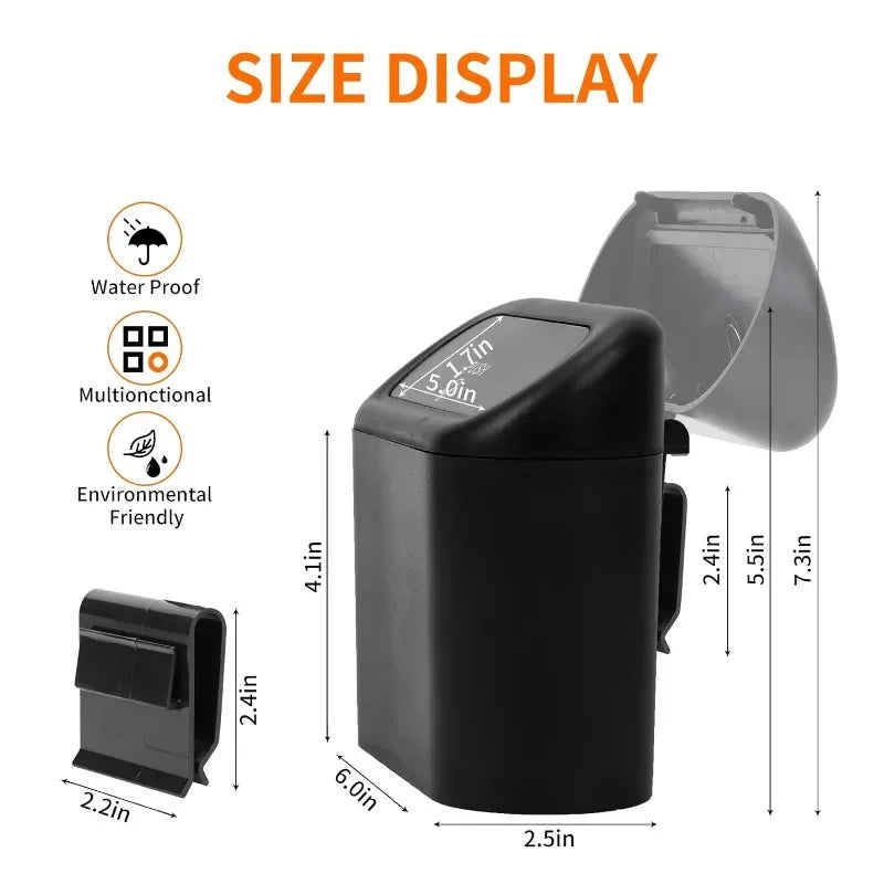 Vehicle Interior Trash Can Organizer