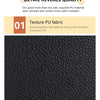 PU Leather Card Holder Wallet with 20 Card Slots