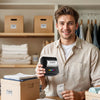 Portable Wireless Thermal Label Printer