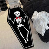 Gothic Skull Print Non-Slip Floor Mat