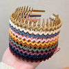 Elegant Solid Color Wave Hairbands