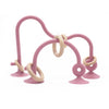 Wooden Ring Silicone Teether for Babies
