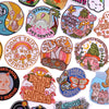 Encouraging Embroidered Iron-On Patches for Jackets, Jeans & Bags