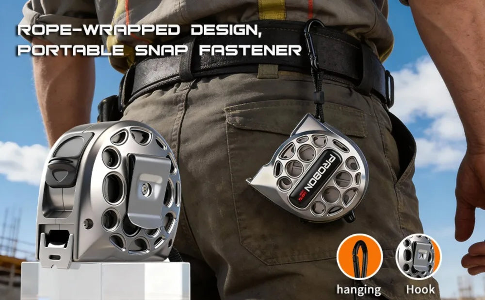 PROBON High-Precision Retractable Tape Measure