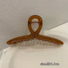 Gold S-Shaped Metal Hair Claw