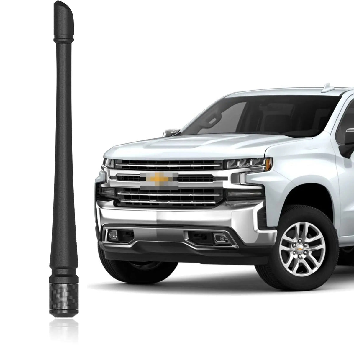 7-Inch Rubber Truck Antenna for Chevrolet Silverado & GMC Sierra