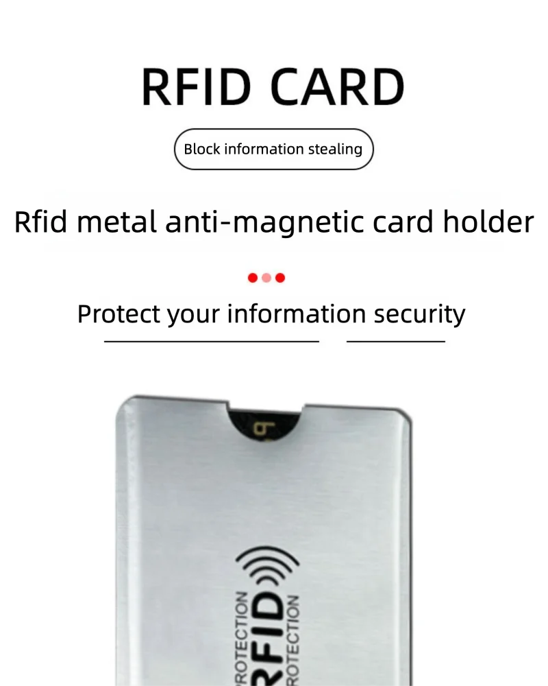 RFID Blocking Card Sleeves (Pack of 2)