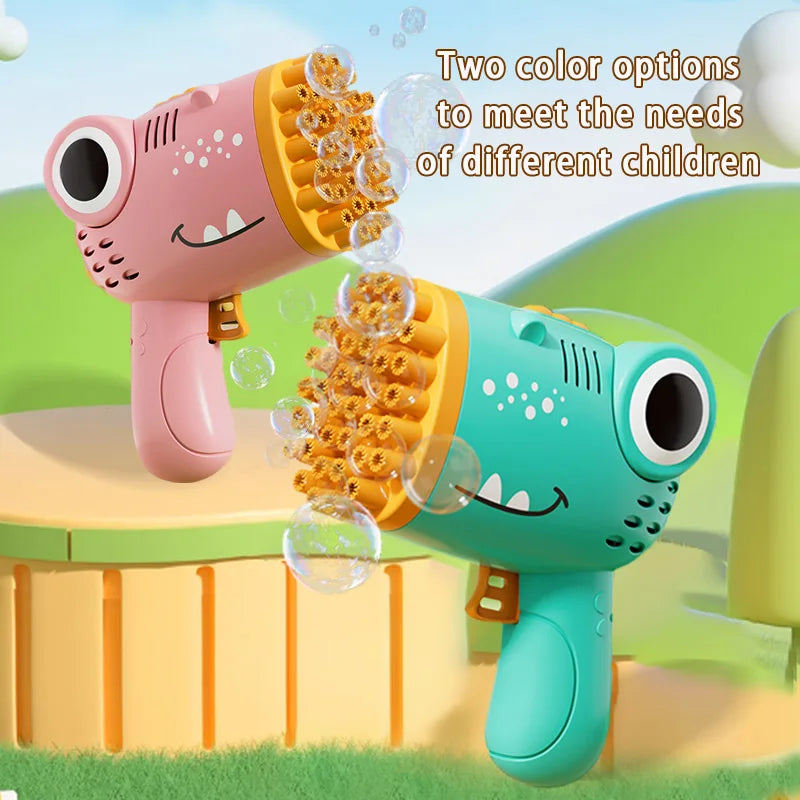 Dinosaur Bubble Machine Gun