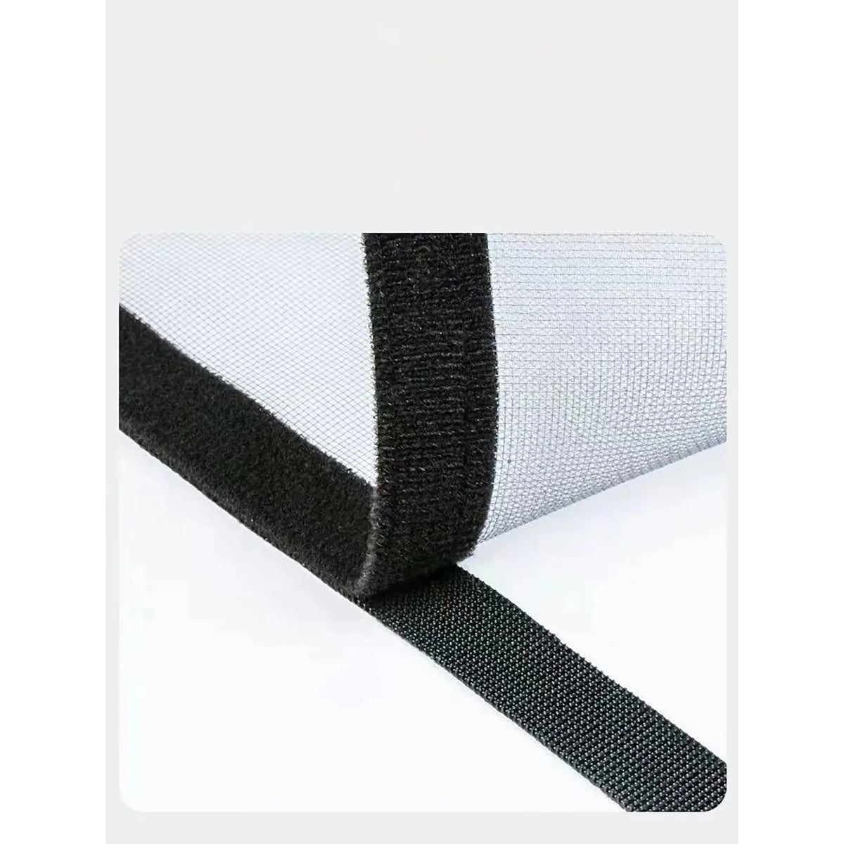 Self-Adhesive Zippered Mosquito Net Window Screen