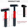 Precision Door Hinge Wrench Kit with Interchangeable Heads
