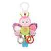 Musical Plush Animal Rattle & Teether Toy for Babies