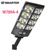 W789A-4 LED floodlight module for motion-activated solar garden lighting.