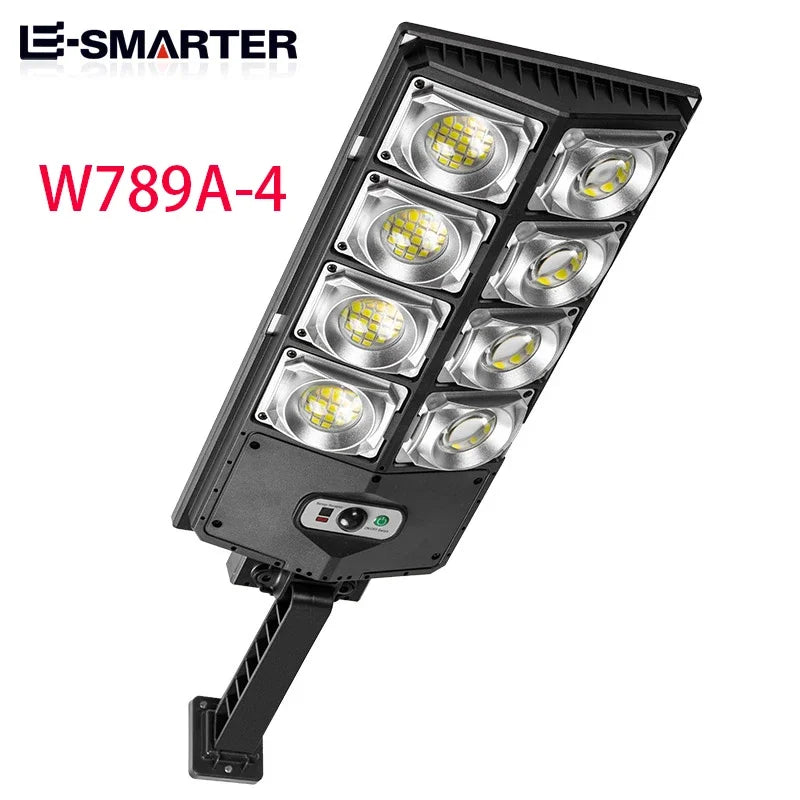 W789A-4 LED floodlight module for motion-activated solar garden lighting.