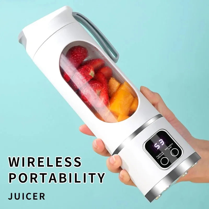 Portable USB Rechargeable Fruit Juicer Blender Cup